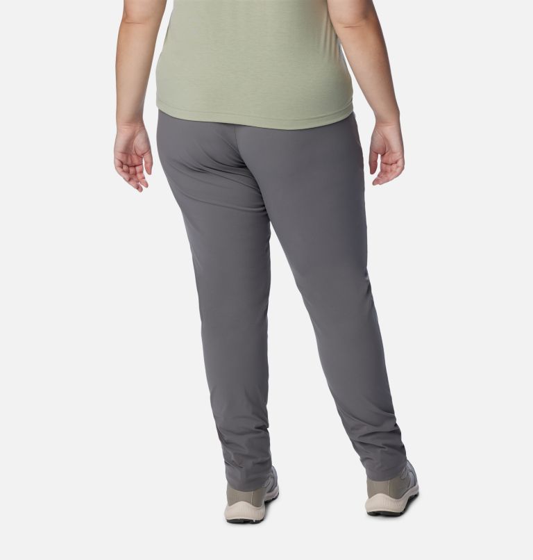 Thumbnail: Women's Anytime Casual Pull On Pants - Plus Size, Color: City Grey, image 2