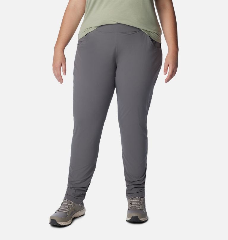 NEW St Johns Bay Active Plus Size 3X (47x27) Womens Pants Pull On