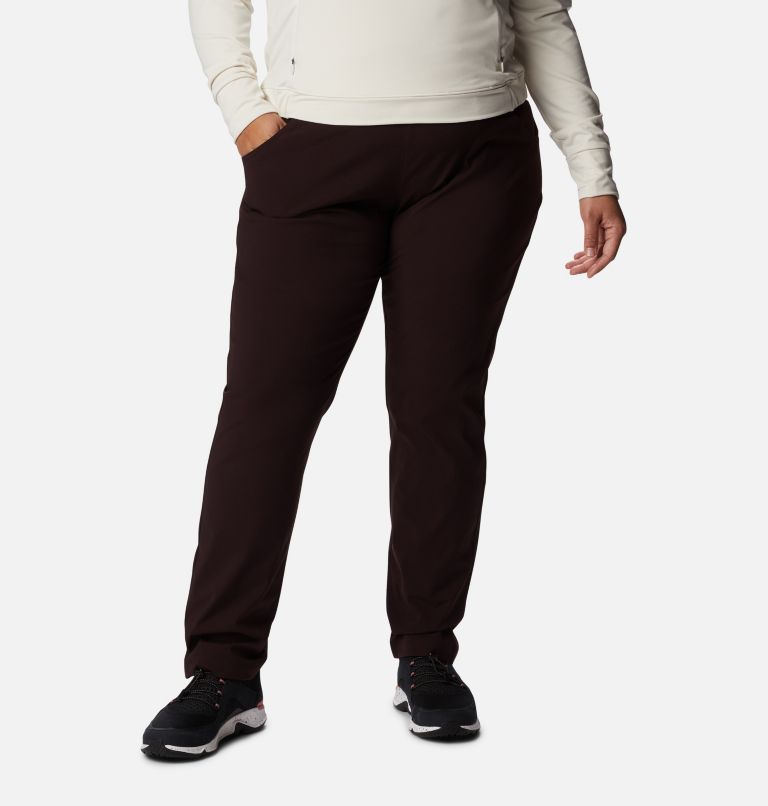 Women's Anytime Casual Pull On Pants - Plus Size, Color: New Cinder, image 1