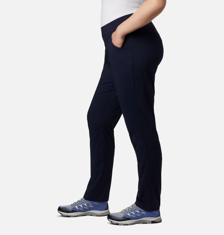 Thumbnail: Women's Anytime Casual Pull On Pants - Plus Size, Color: Dark Nocturnal, image 4
