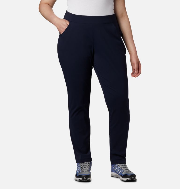 Thumbnail: Women's Anytime Casual Pull On Pants - Plus Size, Color: Dark Nocturnal, image 1