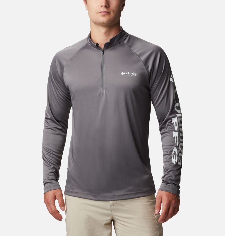 Men’s PFG Terminal Tackle™ 1/4 Zip Pullover | Columbia Sportswear