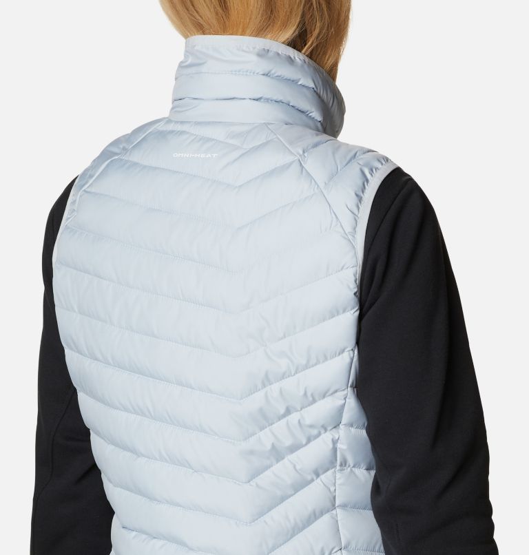 Women's Powder Lite Vest, Color: Cirrus Grey, image 6