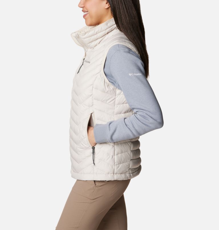 Thumbnail: Women's Powder Lite Insulated Vest, Color: Dark Stone, image 3