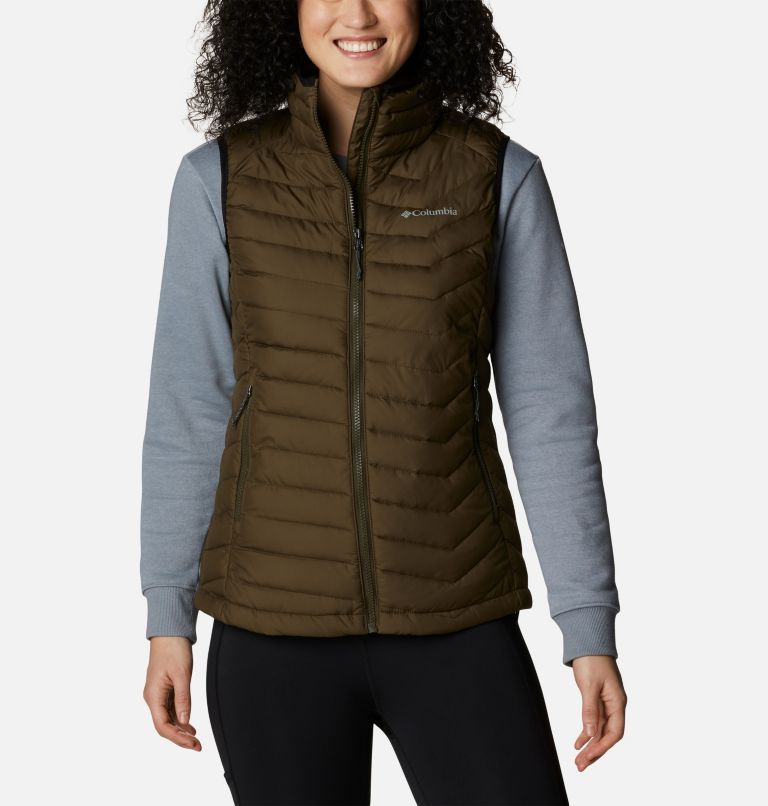 Brown store columbia vest