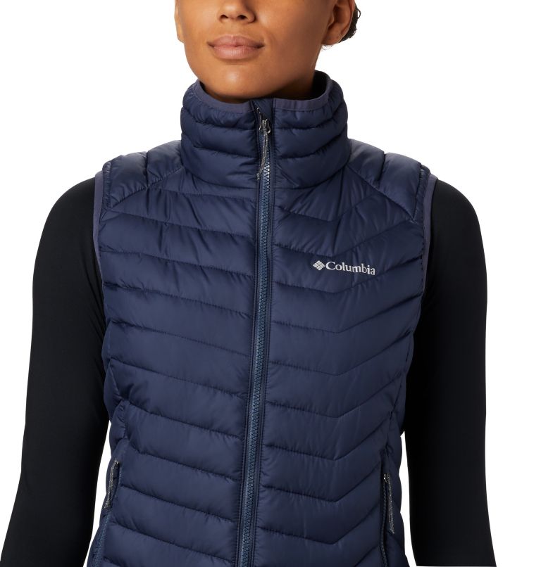 Thumbnail: Women's Powder Lite Insulated Vest, Color: Nocturnal, image 5