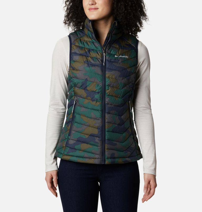 Powder Lite Vest | 472 | M, Color: Dark Nocturnal Traditional Camo Print, image 1