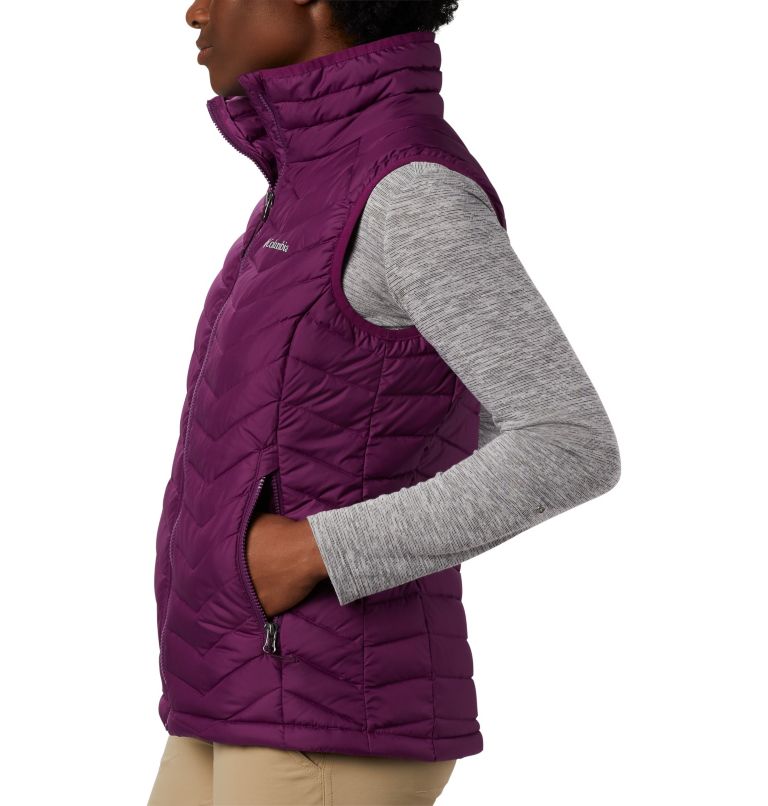 Women's Powder Lite Insulated Vest - 2023 COLLECTION, Color: Wild Iris, image 4