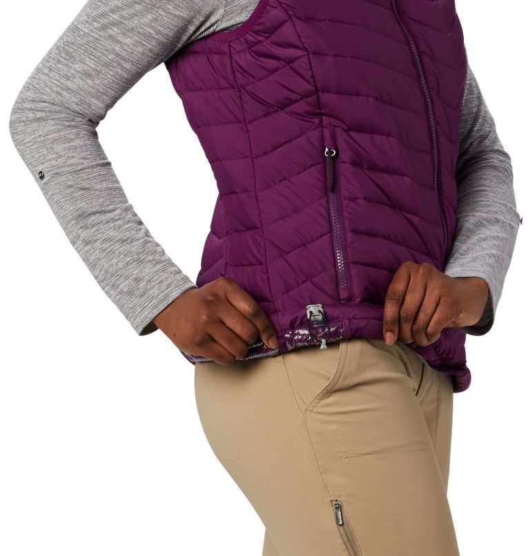 Women's Powder Lite Insulated Vest - 2023 COLLECTION, Color: Wild Iris, image 5