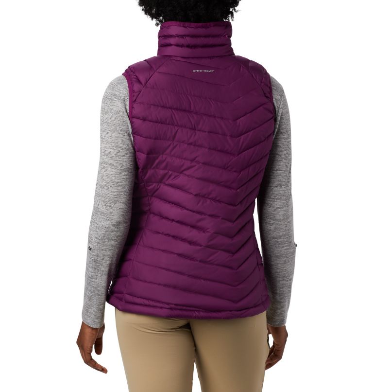 Women's Powder Lite Insulated Vest - 2023 COLLECTION, Color: Wild Iris, image 2