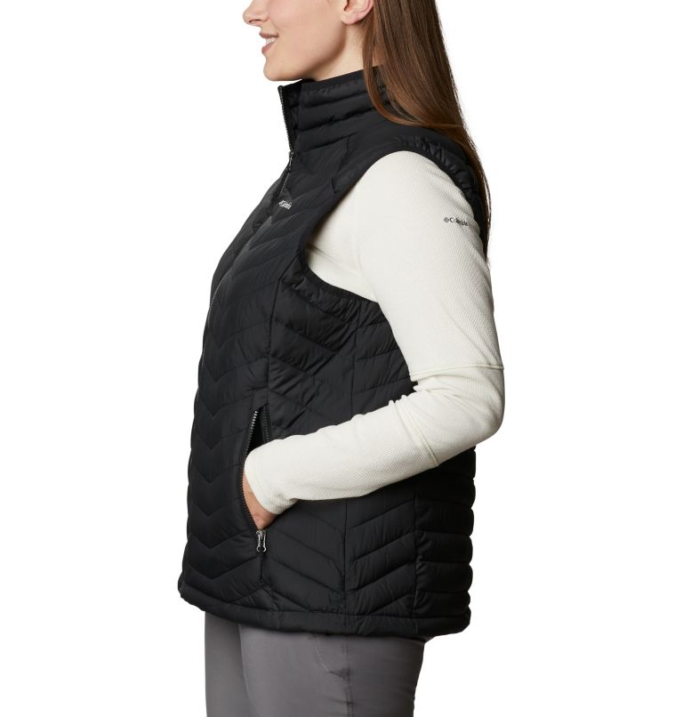 Women's Powder Lite Vest - Plus Size, Color: Black, image 3