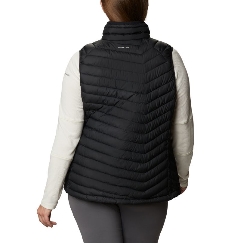 Women's Powder Lite Vest - Plus Size, Color: Black