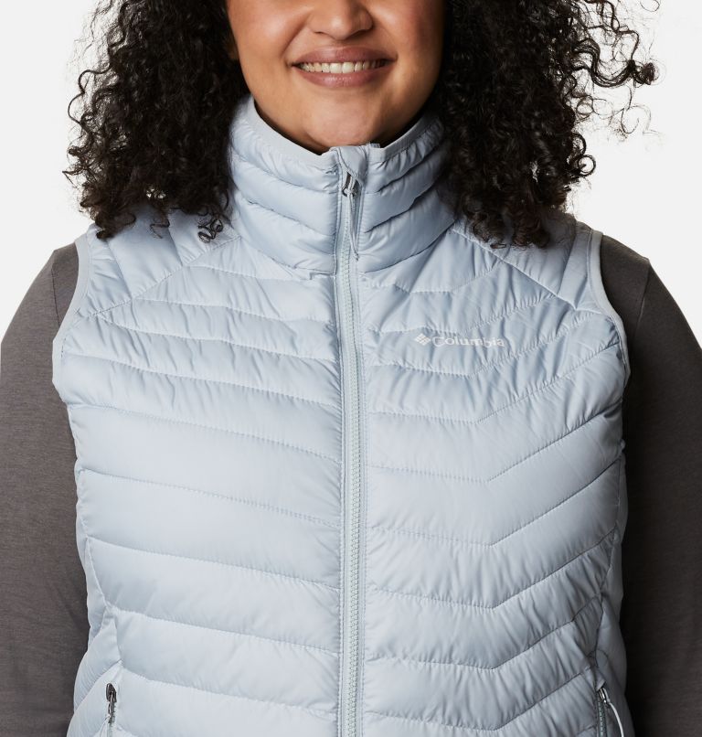Women's Powder Lite Vest - Plus Size, Color: Cirrus Grey