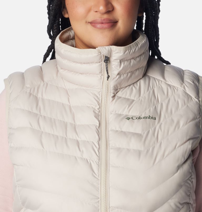 Women's Powder Lite Vest - Plus Size, Color: Dark Stone, image 4