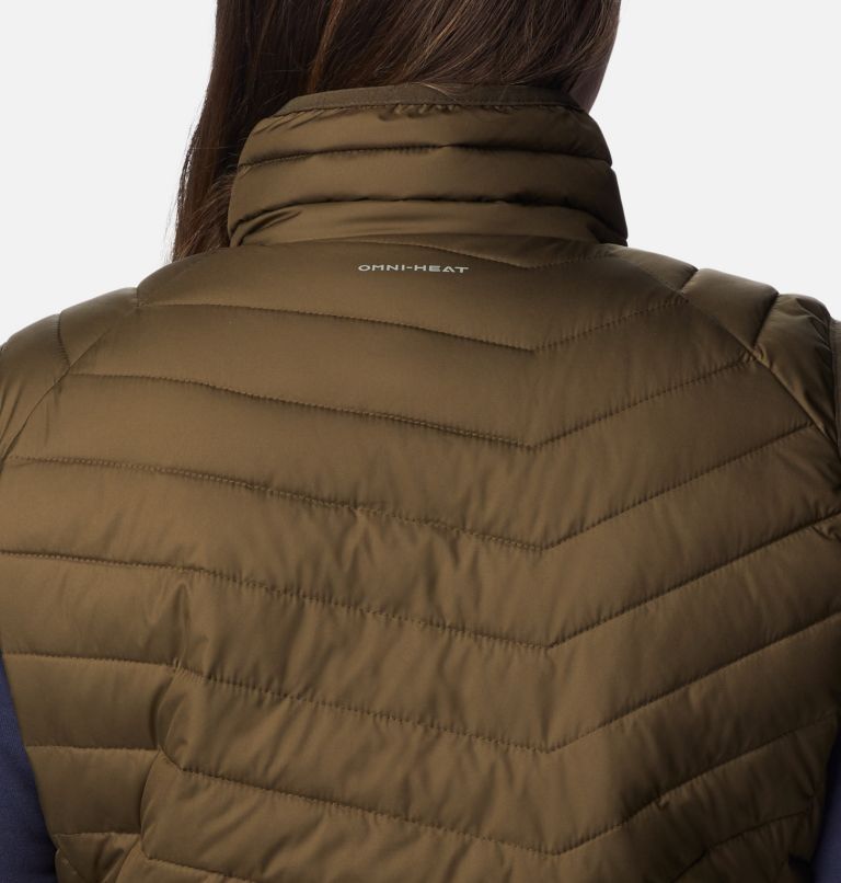 Women's Powder Lite Vest - Plus Size, Color: Olive Green, image 9
