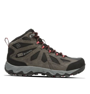 Chaussures De Randonn&eacute;e Mi-Montantes En Cuir Lincoln Pass&trade; OutDry&trade; LINCOLN PASS&trade; MID LTR OUTDRY&trade; | 010 | 10, Black, Red Camellia, front