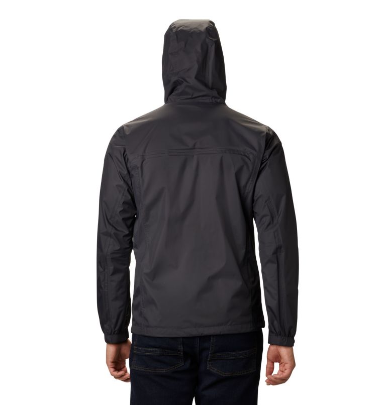 Men's Pouring Adventure II Waterproof Walking Jacket, Color: Shark, image 2