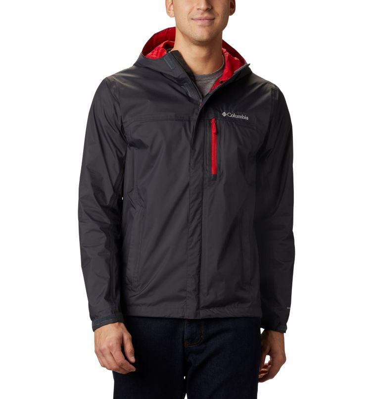 Men's Pouring Adventure II Waterproof Walking Jacket, Color: Shark, image 1