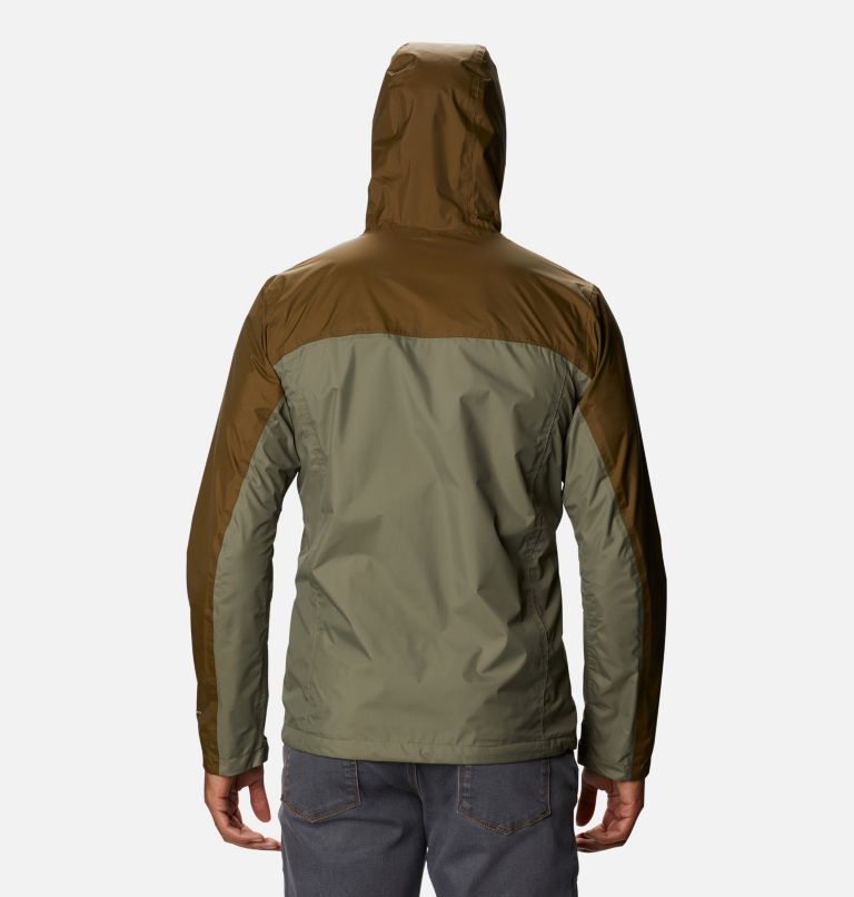 Veste Pouring Adventure II Homme, Color: Stone Green, New Olive, image 2