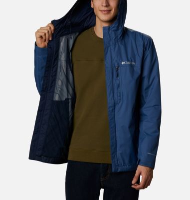 columbia herren pouring adventure ii rain jacket