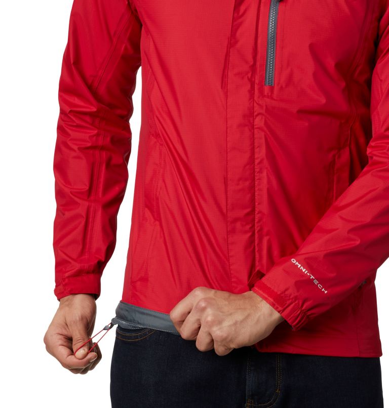 Pouring Adventure II Jacket | 614 | XL, Color: Mountain Red, image 6