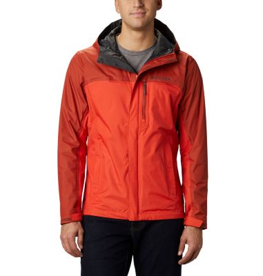 Men's Pouring Adventure&trade; II Jacket Pouring Adventure&trade; II Jacket | 452 | XL, Wildfire, Carnelian Red, front