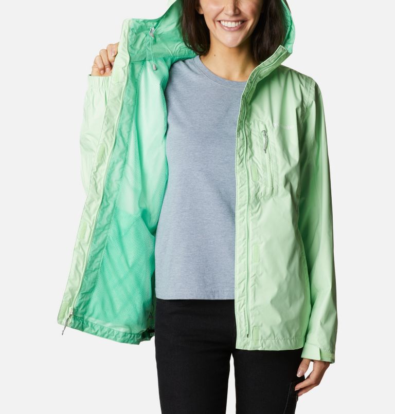 Columbia Mujer Chaqueta impermeable Pouring Adventure II Jacket Nailon Azul  (Nocturnal) Talla: L 1760071