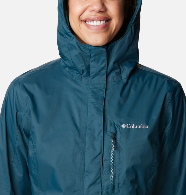 Women's Pouring Adventure II Jacket, Color: Night Wave, image 4