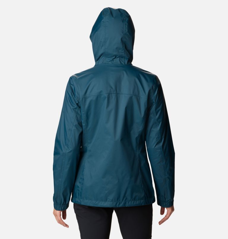 Thumbnail: Women's Pouring Adventure II Jacket, Color: Night Wave, image 2