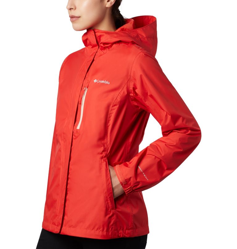 Pouring Adventure II Jacket | 843 | S, Color: Bold Orange, Peach Cloud Zip, image 4