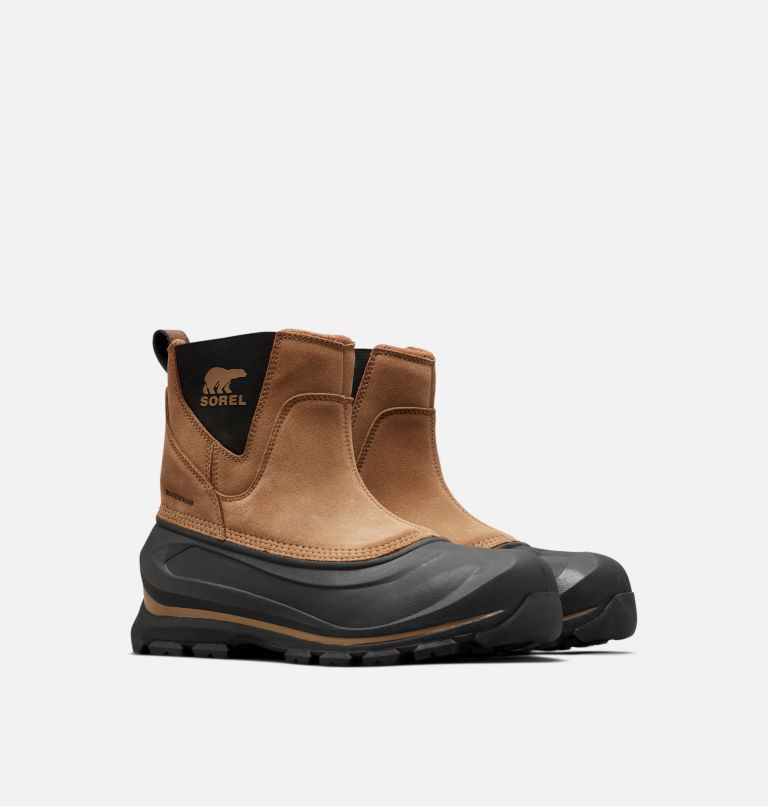 Thumbnail: Men's Buxton Pull On Boot, Color: Delta, Black, image 2