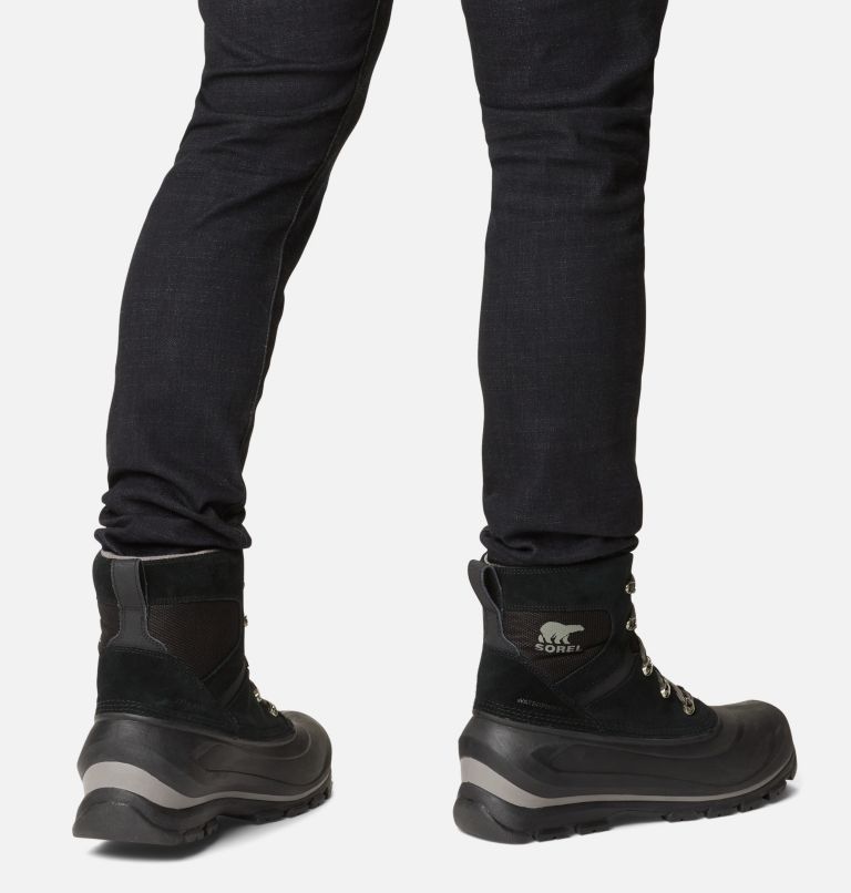 Thumbnail: Men's Buxton Lace Boot, Color: Black, Quarry, image 7