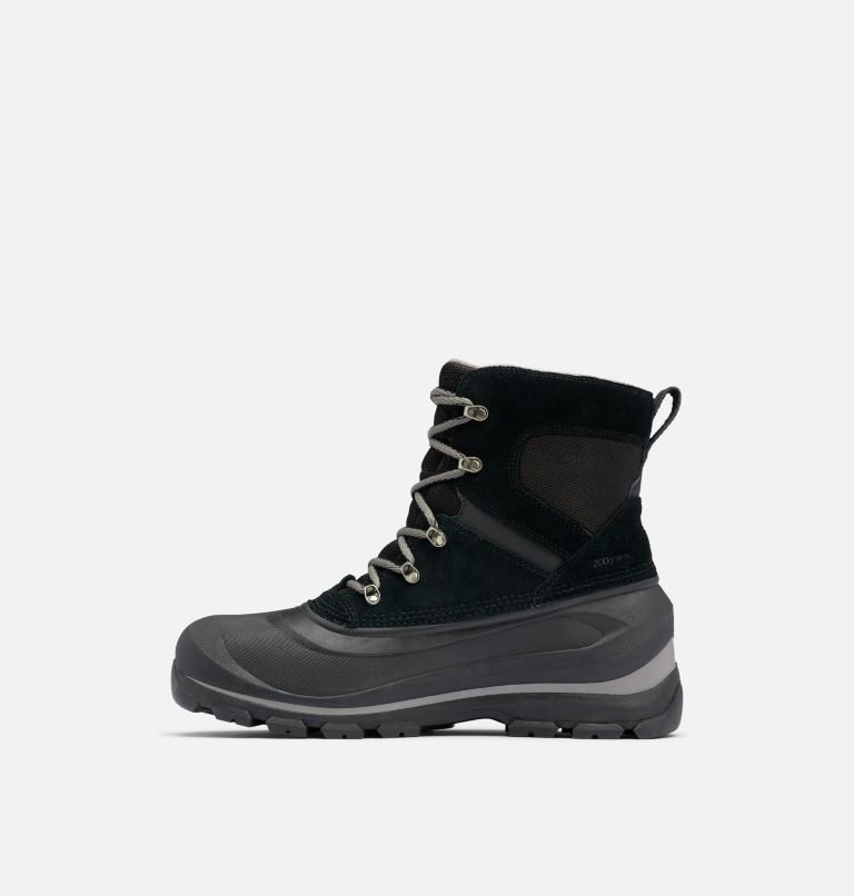 Men's Buxton Lace Boot, Color: Black, Quarry