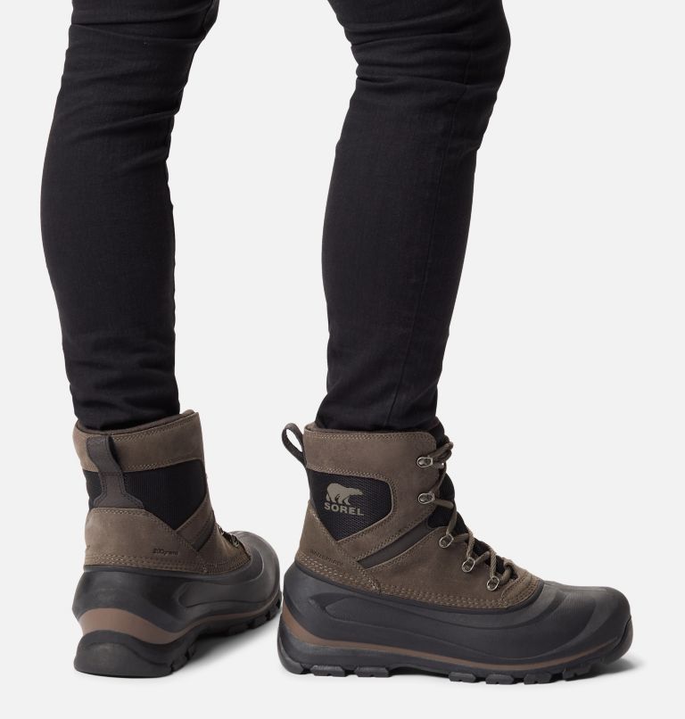 Thumbnail: Men's' Buxton Lace Snow Boot, Color: Major, Black, image 8