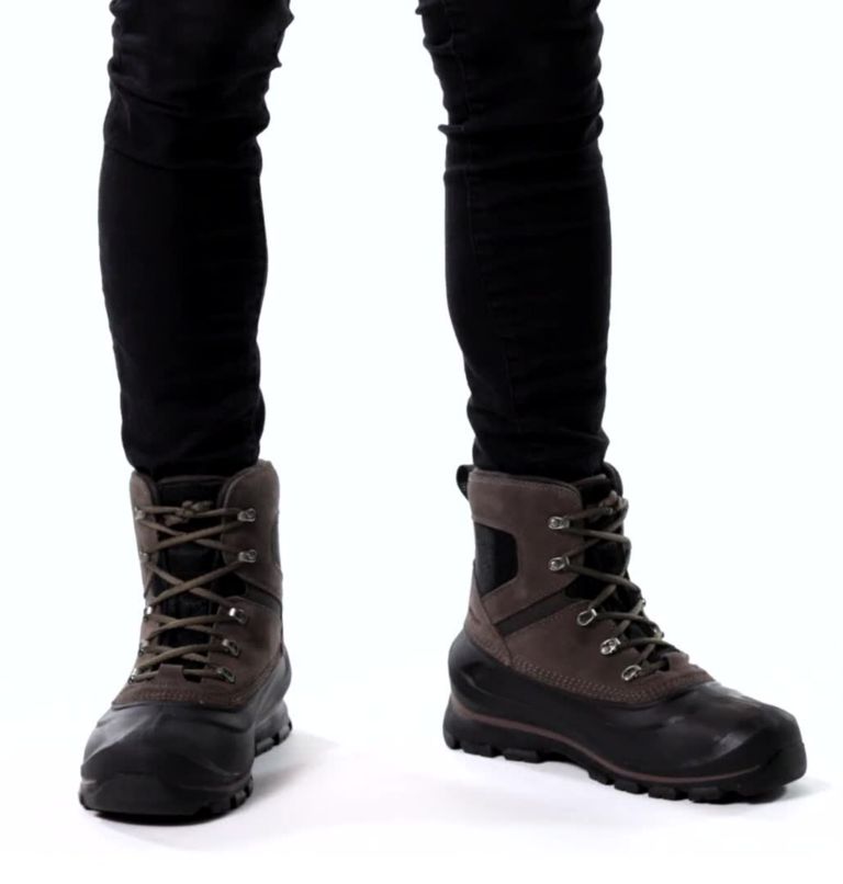 Men's' Buxton Lace Snow Boot, Color: Major, Black