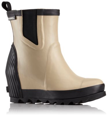 sorel wedge rain boots