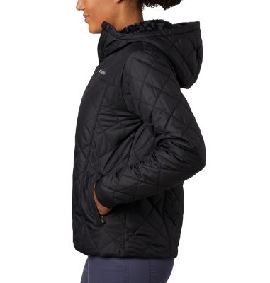 columbia copper crest hooded quilted jacket