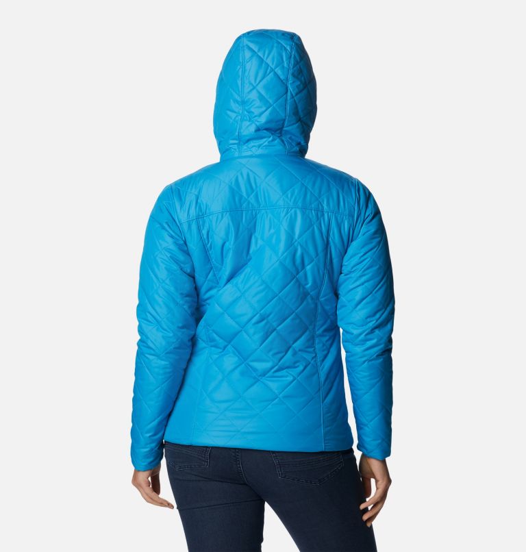 Thumbnail: Women's Copper Crest Hooded Jacket, Color: Blue Chill, image 2