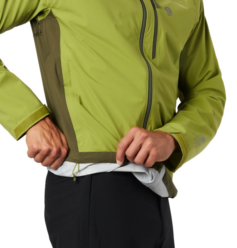Thumbnail: Men's Stretch Ozonic Jacket, Color: Just Green, image 5