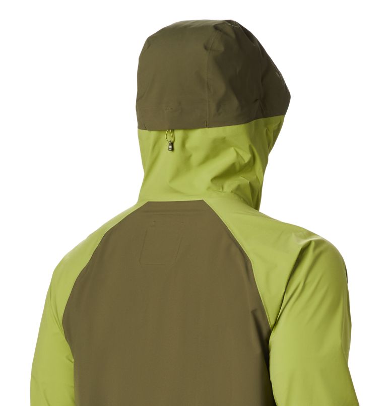 Thumbnail: Men's Stretch Ozonic Jacket, Color: Just Green, image 6