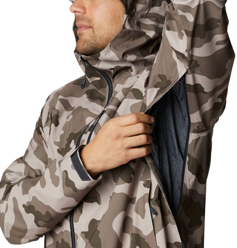 Thumbnail: Men's Stretch Ozonic Jacket, Color: Badlands Camo, image 6