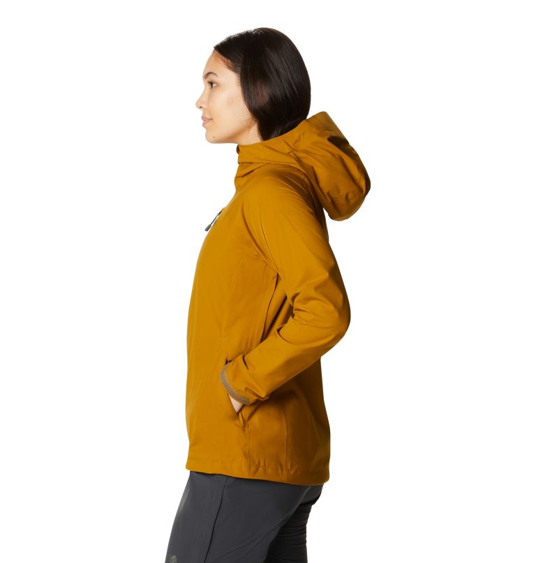 Women's Stretch Ozonic Jacket, Color: Olive Gold