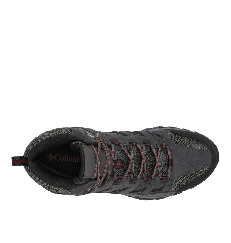 Chaussure de Marche Imperméable Crestwood Mid Homme, Color: Dark Grey, Deep Rust, image 3