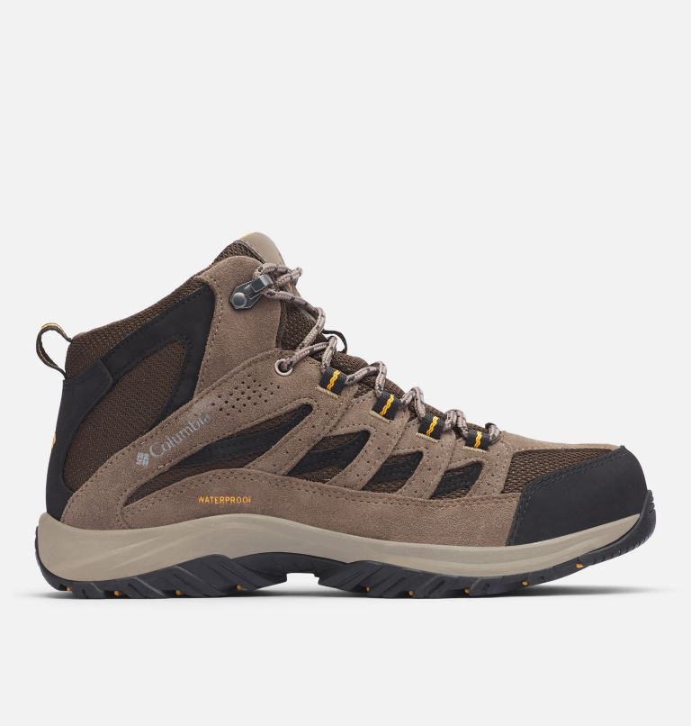Thumbnail: Men's Crestwood Mid Waterproof Hiking Boot, Color: Cordovan, Squash, image 1