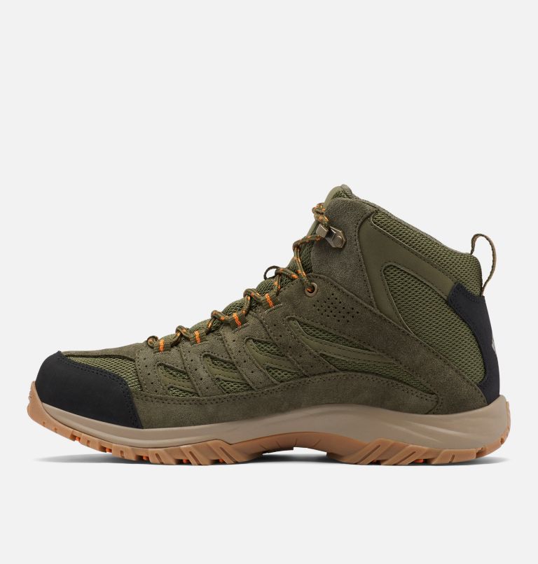 CRESTWOOD MID WATERPROOF | 371 | 12, Color: Hiker Green, Light Orange, image 5