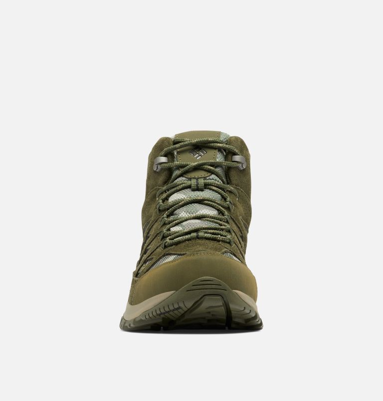 Thumbnail: Men's Crestwood Mid Waterproof Hiking Boot - Wide, Color: Nori, Black, image 7