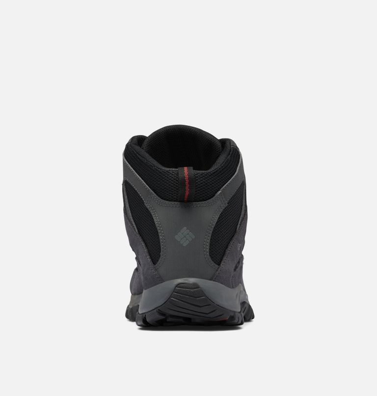 Men's Crestwood Mid Waterproof Hiking Boot - Wide, Color: Black, Charcoal, image 8