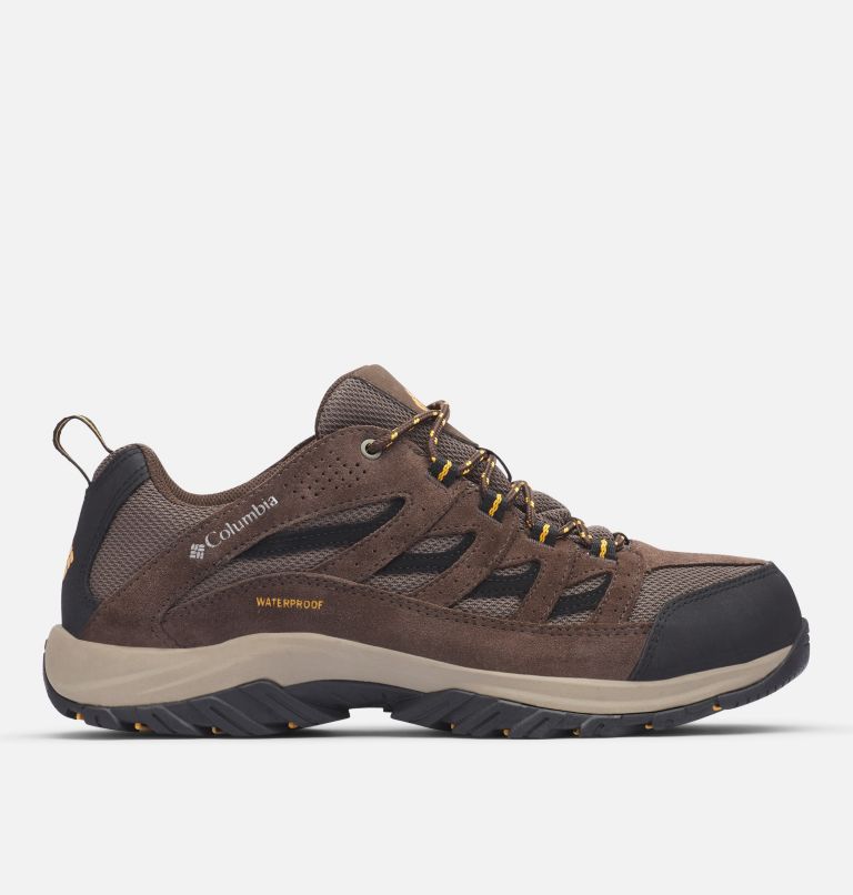 Thumbnail: Men's Crestwood Waterproof Hiking Shoe, Color: Mud, Squash, image 1
