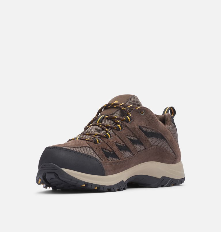 Men's Crestwood Waterproof Hiking Shoe, Color: Mud, Squash, image 6