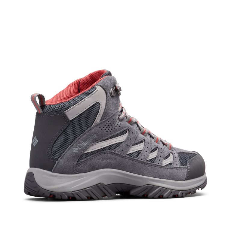 Thumbnail: Women's Crestwood Mid Waterproof Hiking Boot, Color: Graphite, Daredevil, image 9